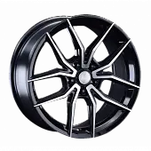 Диски LS 1242 7.5x17 4*100 ET40 DIA60.1 BKS Литой