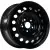 Диски  Trebl 9272T 6.5x16 5*105 ET38 DIA56.6 Black Штампованный купить 