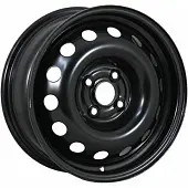 Диски Trebl 64A50C P 6x15 4*100 ET50 DIA60.1 Black Штампованный