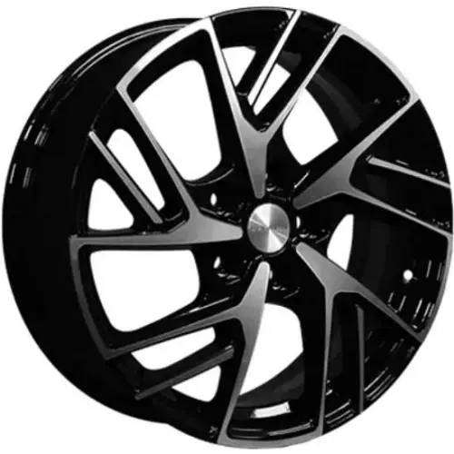 Диски  Khomen KHW 1722 6.5x17 5*114.3 ET45 DIA67.1 Black-FP Литой купить 