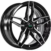 Диски Megami MGM-30 6x14 5*100 ET35 DIA57.1 BKF Литой