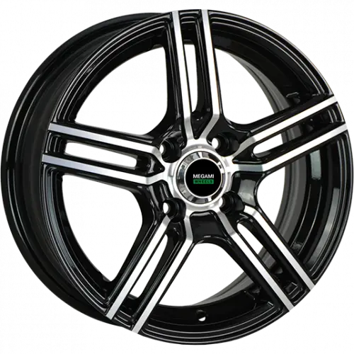 Диски  Megami MGM-1 6.5x16 4*100 ET36 DIA60.1 BKF Литой купить 