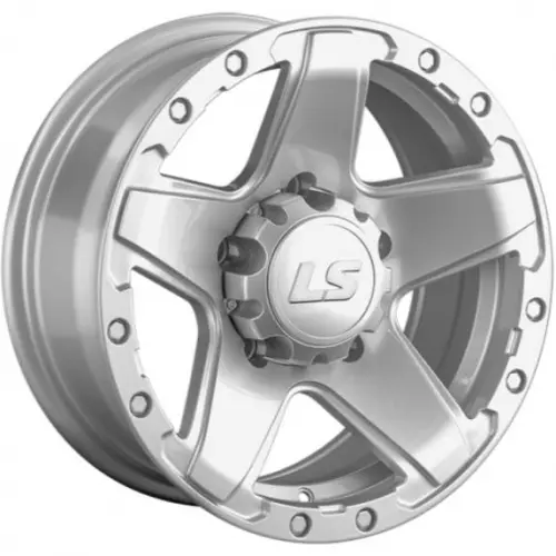 Диски  LS 1284 8x16 5*150 ET2 DIA110.1 Silver Литой купить 
