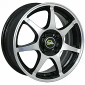 Диски Cross Street CR-15 5.5x14 4*114.3 ET43 DIA69.1 BKF Литой