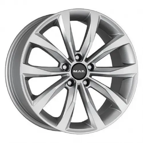 Диски  MAK Wolf 8x18 5*112 ET44 DIA57.1 Silver Литой купить 