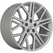 Диски Khomen KHW 2101 9.5x21 5*120 ET45.5 DIA62.5 F-Silver-FP Литой