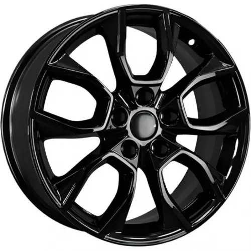 Диски  Khomen KHW 1713 7x17 5*114.3 ET48 DIA56.1 Black Литой купить 
