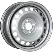 Диски Trebl 64A50C P 6x15 4*100 ET50 DIA60.1 Silver Штампованный