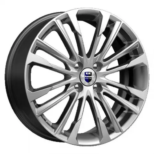Диски  K&K Сильверстоун 6.5x17 4*100 ET40 DIA67.1 Сильвер Литой купить 
