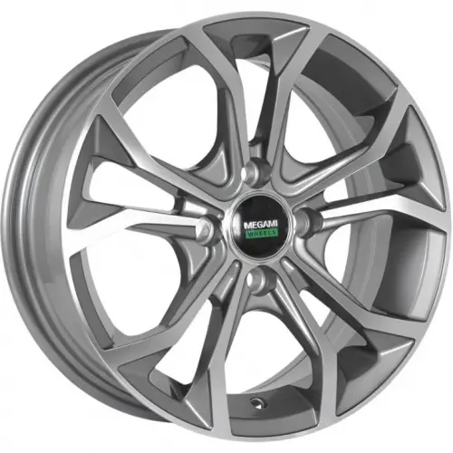 Megami MGM-33 6x14 4*100 ET35 DIA67.1 BKF Литой