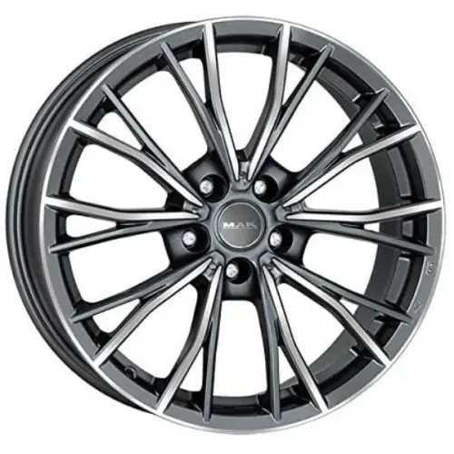 Диски  MAK Mark 8x19 5*112 ET46 DIA66.6 Gunmetal Mirror Face Литой купить 