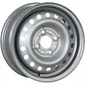 Диски Trebl 4375T 5x13 4*100 ET46 DIA54.1 Silver Штампованный