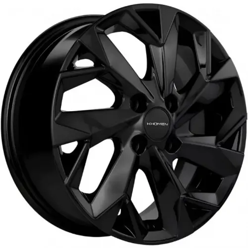 Диски  Khomen KHW 1508 6x15 4*100 ET39 DIA56.6 Black Литой купить 