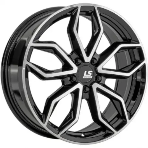 Диски  LS FlowForming RC104 7.5x18 5*108 ET45 DIA65.1 BKF Литой купить 