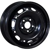 Диски Trebl X40028 5x14 5*100 ET40 DIA57.1 Black Штампованный