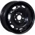Диски  Trebl X40028 5x14 5*100 ET40 DIA57.1 Black Штампованный купить 