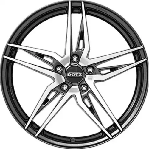 Диски  Dotz Interlagos Dark 7.5x17 5*112 ET40 DIA70.1 HBFP Литой купить 