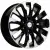 Диски  Khomen KHW 2010 8x20 6*139.7 ET28 DIA78.1 Black-FP Литой купить 