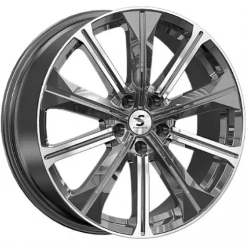 Диски  K&K КР013 7x19 5*108 ET33 DIA60.1 Алмаз графит Литой купить 