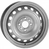 Диски Trebl 42B40B P 5x13 4*98 ET40 DIA58.6 Silver Штампованный