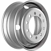 Диски Accuride 10/225/176/129.5 6.75x17.5 10*225 ET129.5 DIA176 Silver Штампованный