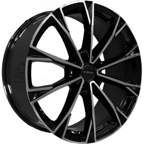 Диски  Khomen KHW 2018 8x20 5*108 ET46 DIA63.3 Black-FP Литой купить 