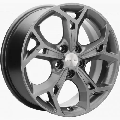 Диски  Khomen KHW 1702 7x17 5*114.3 ET53 DIA67.1 Gray Литой купить 