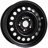 Диски Trebl 9565 6.5x16 5*100 ET55 DIA56.1 Black Штампованный