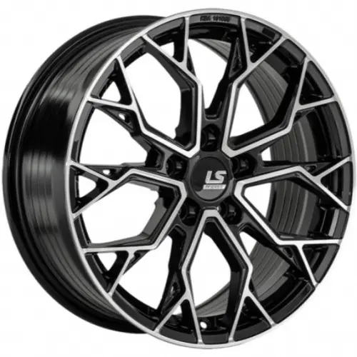 Диски  LS FlowForming RC108 7.5x18 5*110 ET45 DIA63.3 BKF Литой купить 