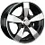 Диски LS 205 7x17 4*100 ET40 DIA60.1 BKF Литой