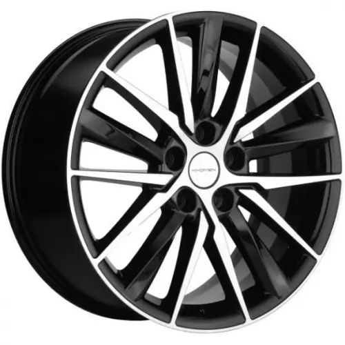 Диски  Khomen KHW 1807 8x18 5*114.3 ET46 DIA67.1 Black-FP Литой купить 