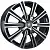 Диски Replay LX97 8.5x21 5*150 ET54 DIA110.1 BKF Литой