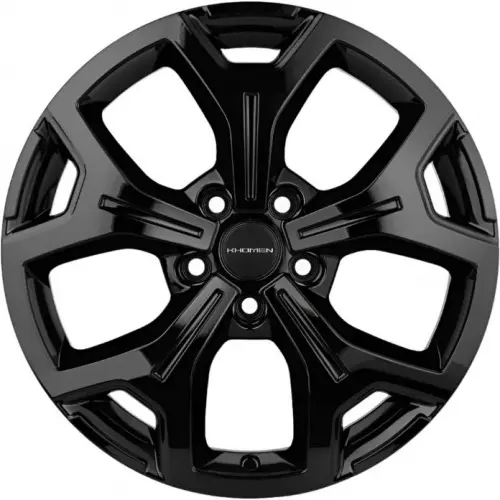 Диски  Khomen KHW 1715 7x17 5*114.3 ET43.5 DIA67.1 Black Литой купить 