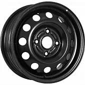 Диски Евразиа Тапо 54A43C 5.5x15 4*100 ET43 DIA60.1 Black Штампованный