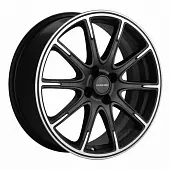 Диски Khomen KHW 1707 6.5x17 4*98 ET38 DIA58.6 Black-FP Matt Литой