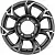 Диски Khomen KHW 1505 5.5x15 5*139.7 ET5 DIA108.1 Gray-FP Литой