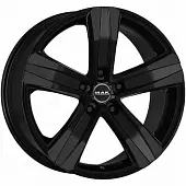Диски MAK Stone 5 3 7x17 5*160 ET60 DIA65.1 Gloss Black Литой
