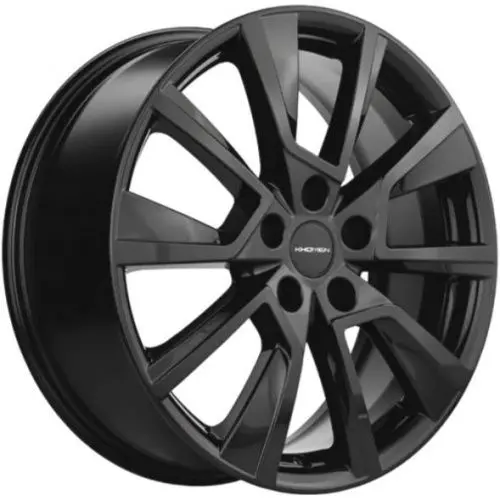 Диски  Khomen KHW 1802 7x18 5*108 ET33 DIA60.1 Black Литой купить 