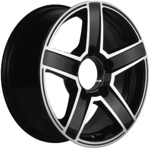 Диски  Khomen KHW 1614 6.5x16 5*139.7 ET40 DIA98.5 Black-FP Литой купить 