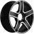 Диски  Khomen KHW 1614 6.5x16 5*139.7 ET40 DIA98.5 Black-FP Литой купить 