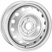 Диски Trebl X40929 7x17 5*108 ET50 DIA63.3 Silver Штампованный