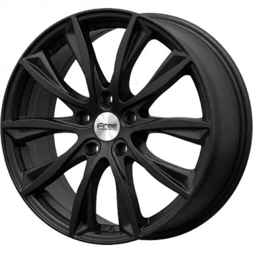 Диски  iFree Кazaнтип 7.5x18 5*108 ET47 DIA60.1 Блэк мэт Литой купить 