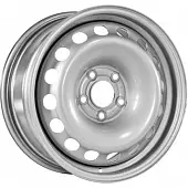 Диски Trebl 9892 7x16 5*112 ET43 DIA66.6 Silver Штампованный