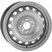 Диски Trebl 8690 6x15 4*108 ET27 DIA65.1 Silver Штампованный