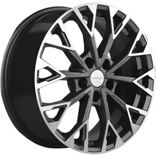 Диски  Khomen KHW 1718 7x17 5*114.3 ET45 DIA66.1 Gray-FP Литой купить 