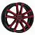 Диски MAK Milano 6.5x16 5*114.3 ET40 DIA76.1 Black Red Face Литой