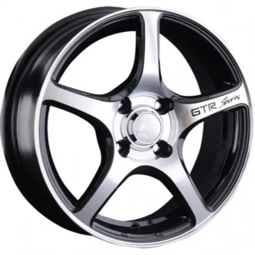 Диски  LS 537 6.5x16 4*108 ET26 DIA65.1 BKF Литой купить 