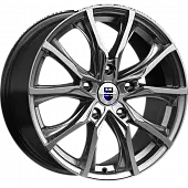 Диски K&K Твист 7.5x17 5*100 ET36 DIA57.1 Дарк платинум Литой