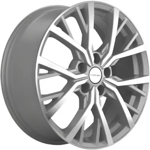 Диски  Khomen KHW 1806 7x18 5*114.3 ET37 DIA66.6 F-Silver-FP Литой купить 