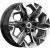 Диски  K&K Тейт 7.5x17 6*139.7 ET45 DIA93.1 Алмаз черный Литой купить 